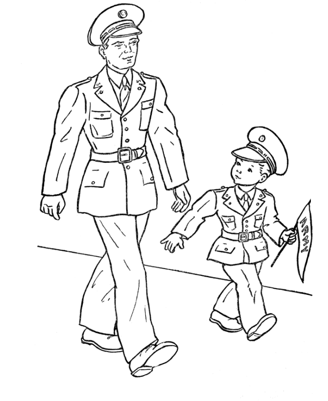 Memorial Day Coloring page