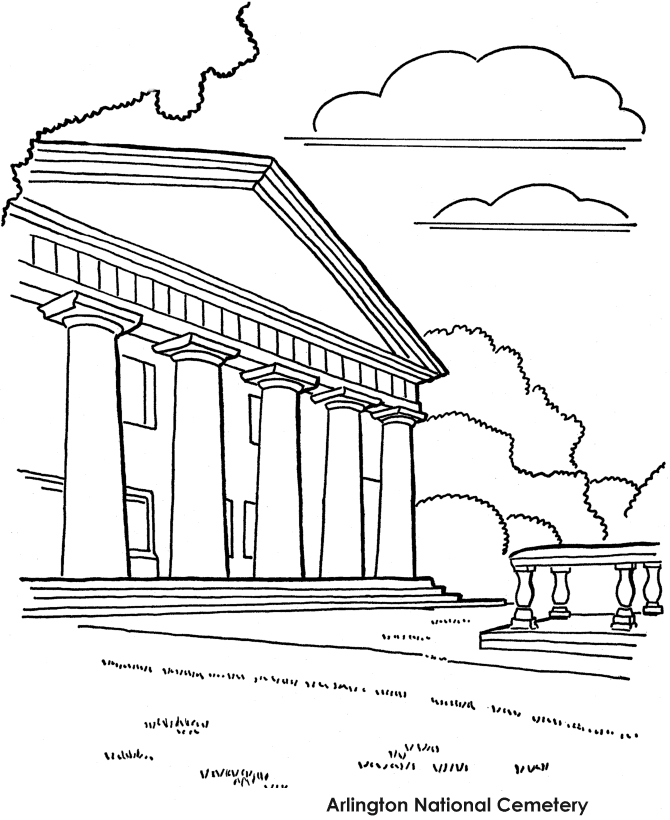 Memorial Day Coloring page