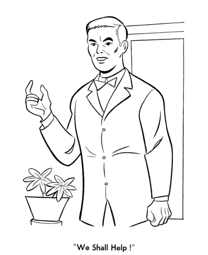  Green Hornet and Kato Coloring page