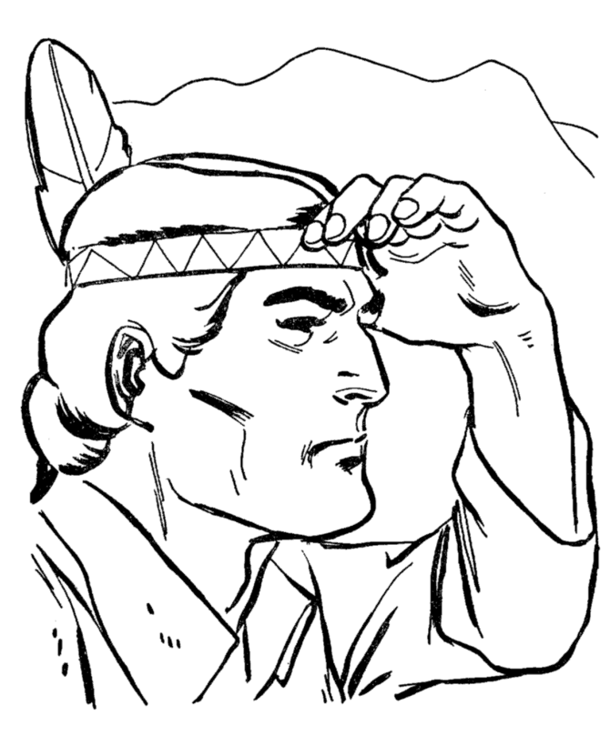  The Lone Ranger and Tonto Coloring page