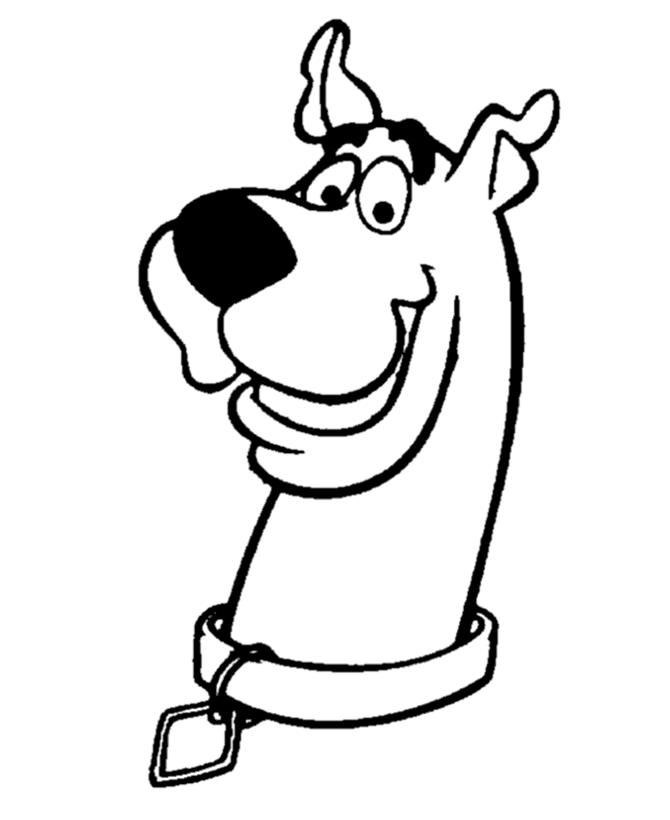  Scooby Doo Coloring page