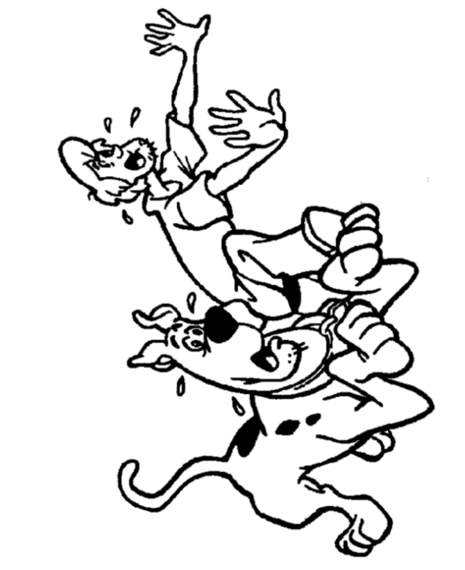  Scooby Doo Coloring page