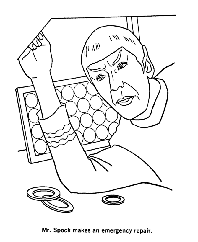  Spock repairs the Enterprise 