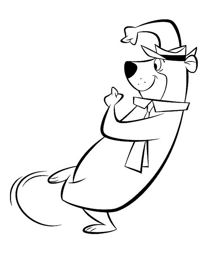  Yogi Bear Coloring page