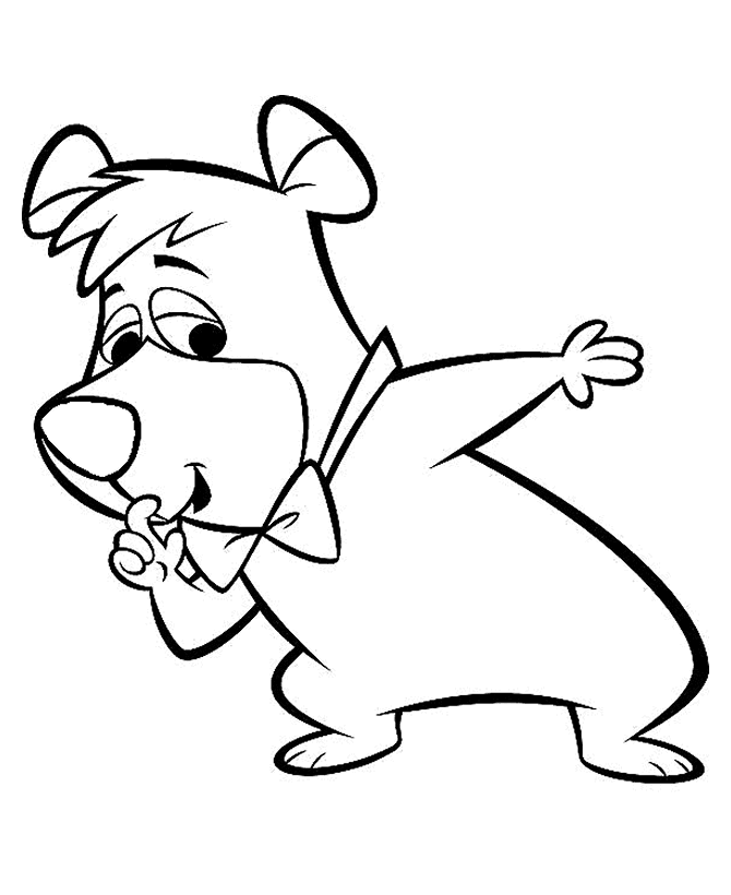  Yogi Bear Coloring page