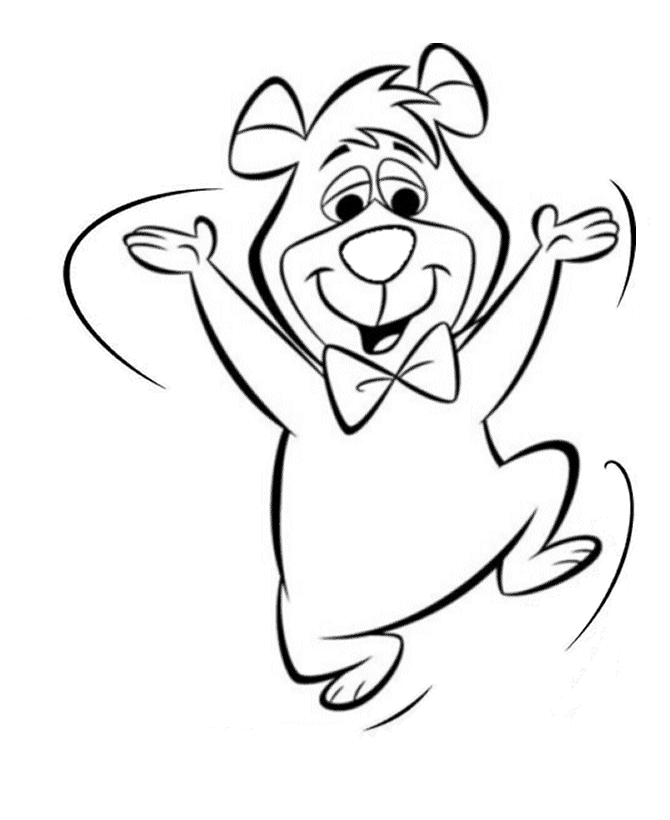  BooBoo Bear Coloring page