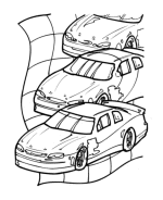  NASCAR coloring pages