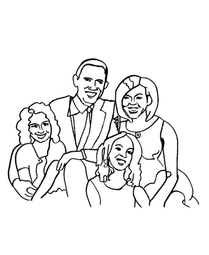 the first family coloring pages - photo #24