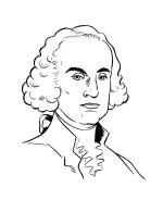 George Washington coloring page