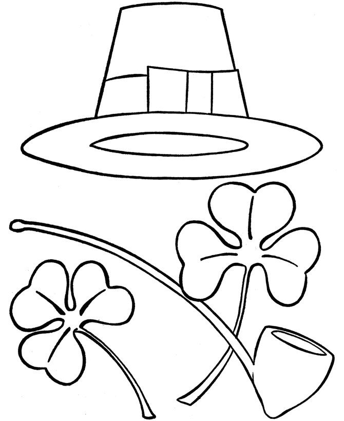 St Patrick's Day Coloring page