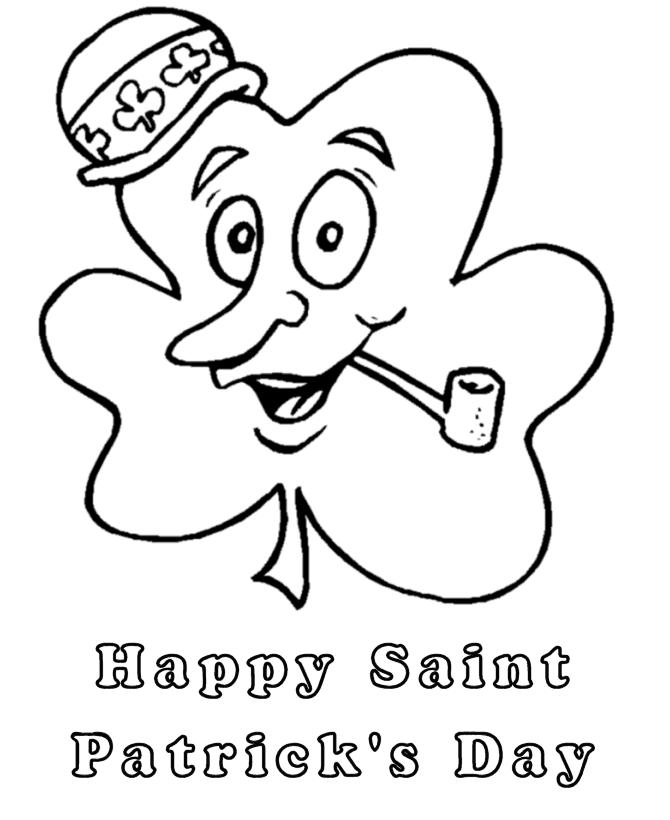 St Patrick's Day Coloring page