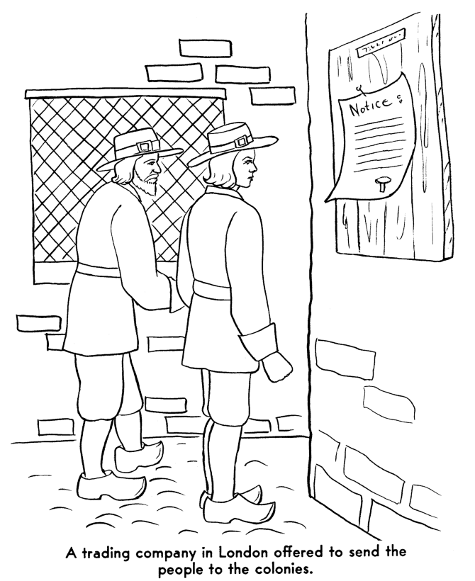 jamestown coloring pages - photo #7