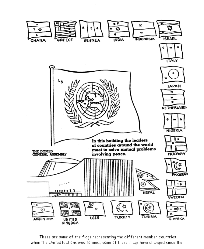 General Assembly Building Coloring page