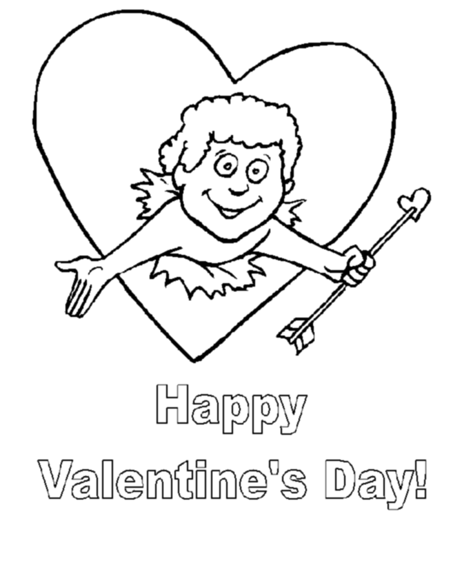 Valentine's Day Coloring page