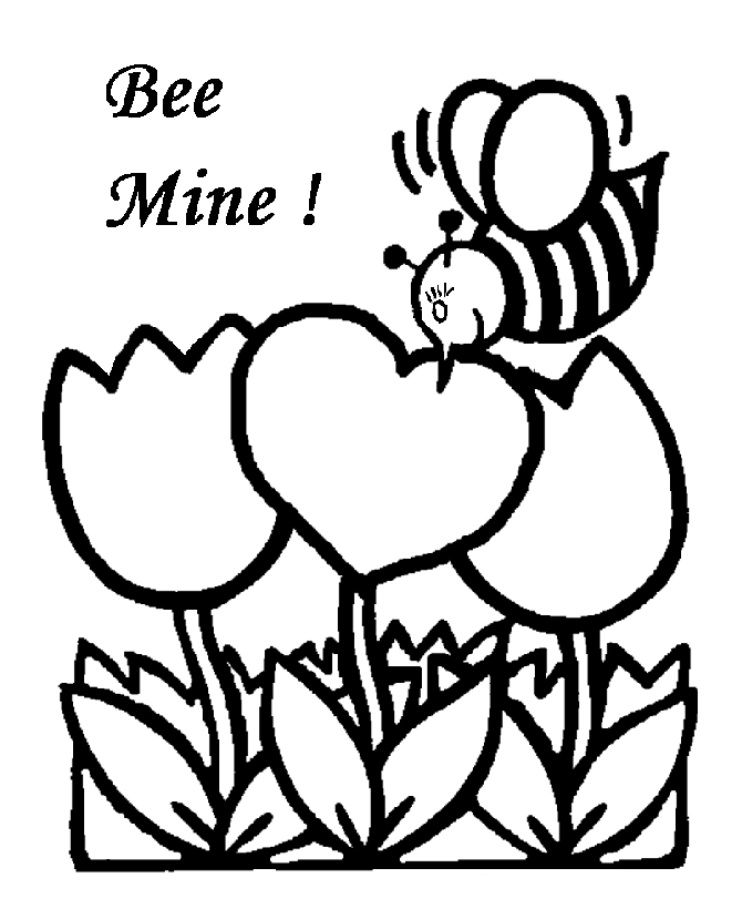 Valentine's Day Coloring page