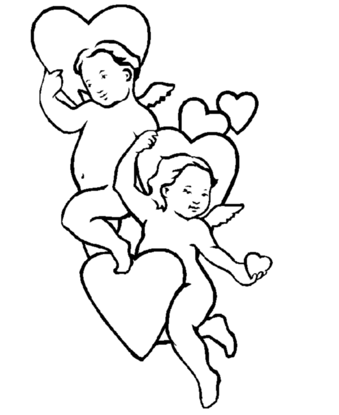  Kids Valentine's Day Coloring page