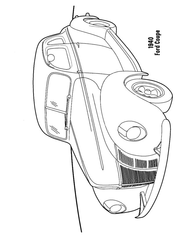 cars and automobiles coloring pages