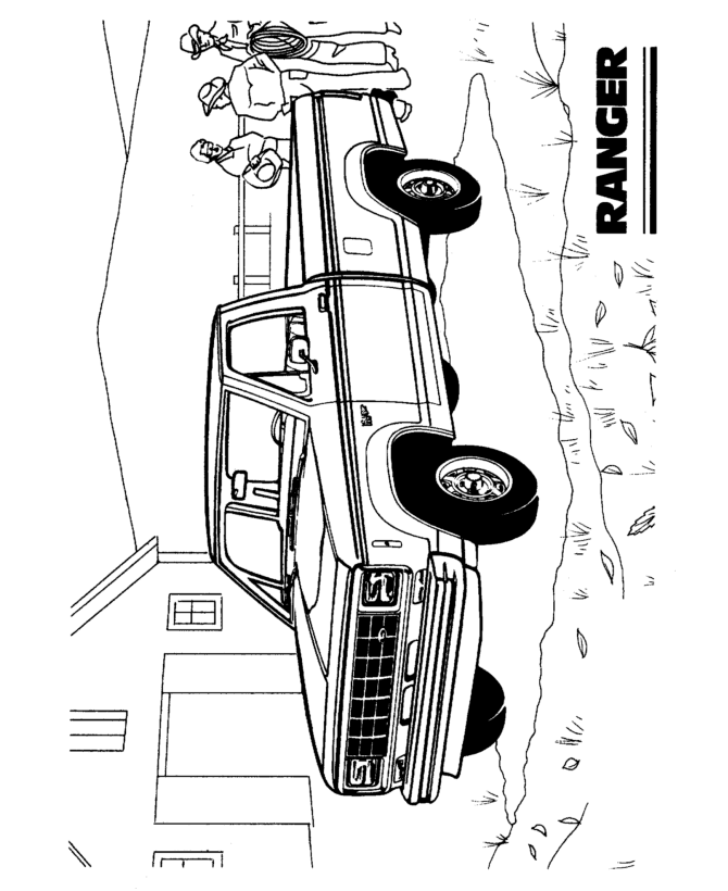 cars and automobiles coloring pages