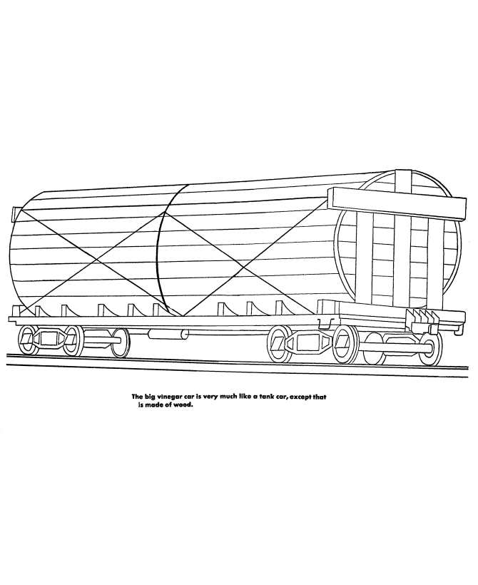 diesel train coloring pages