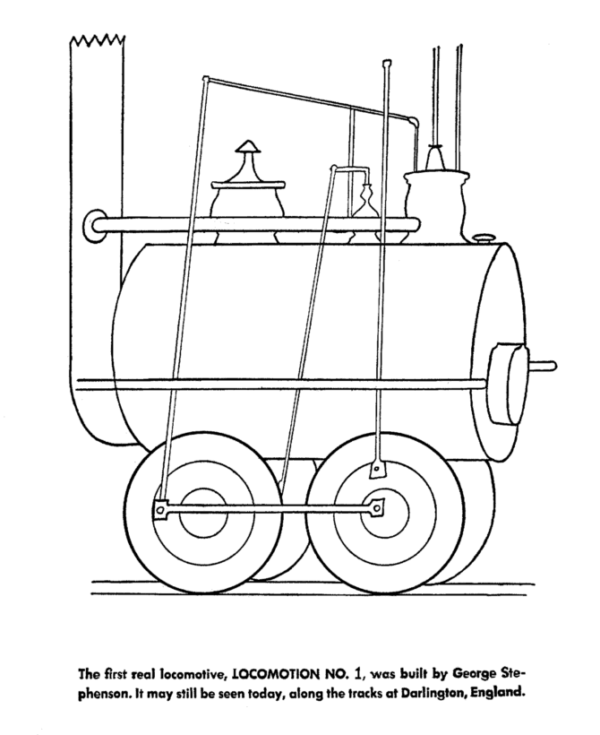 diesel train coloring pages