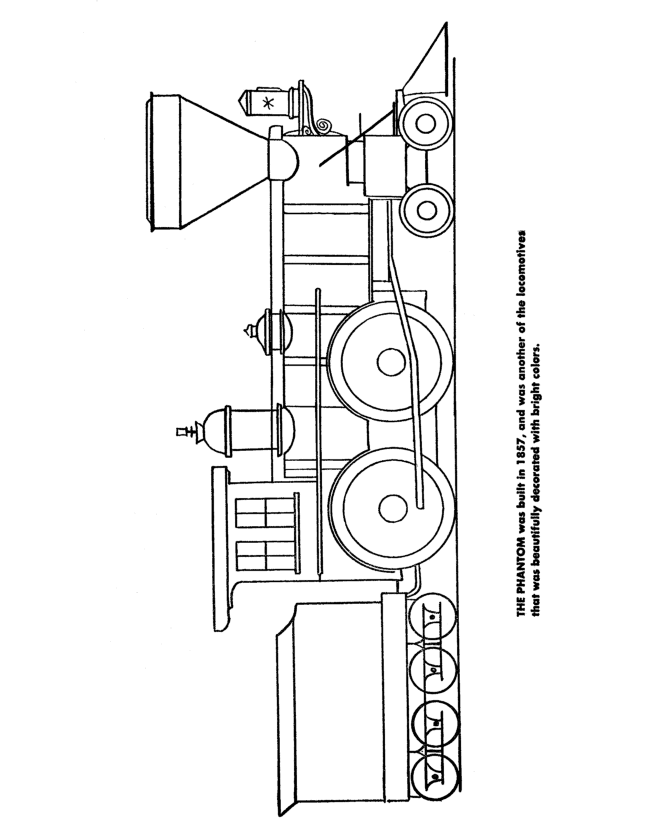 diesel train coloring pages