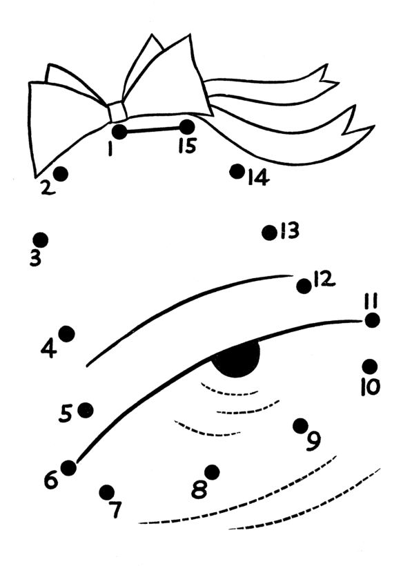 Dot to Dot coloring page 