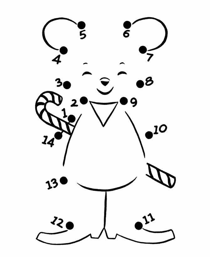 Dot to Dot coloring page 