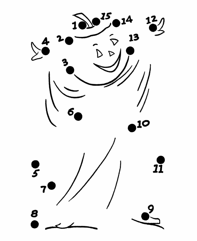 Dot to Dot coloring page 