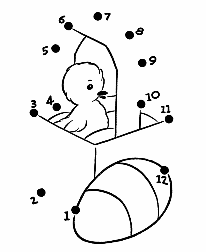 Dot to Dot coloring page 