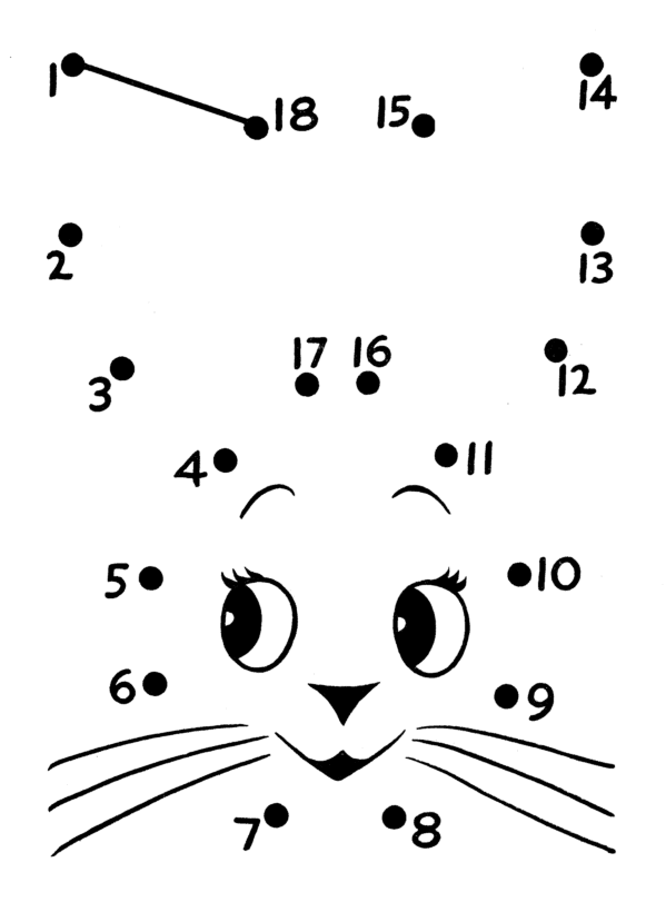 Dot to Dot coloring page 