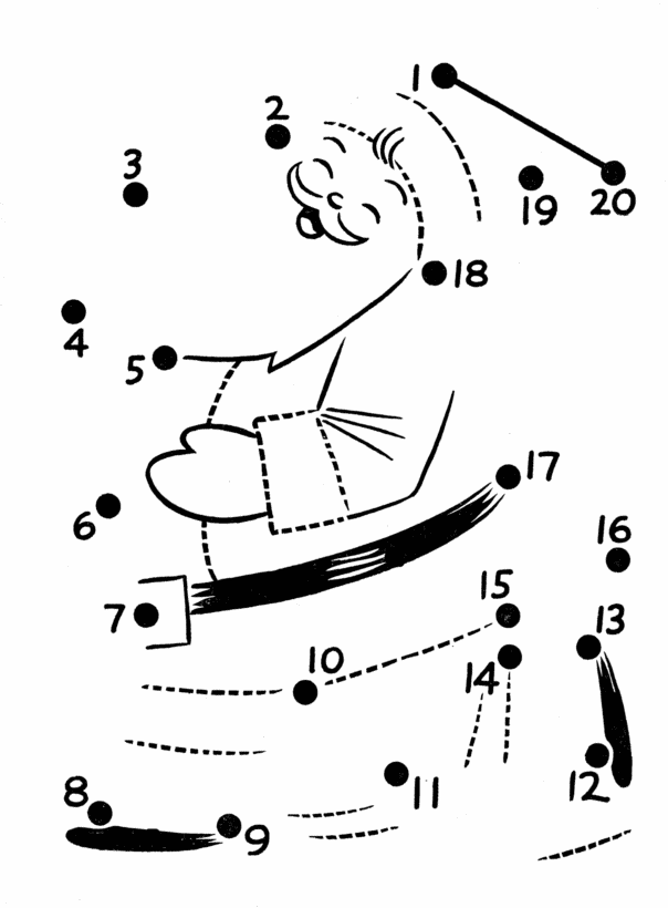 Dot to Dot coloring page 