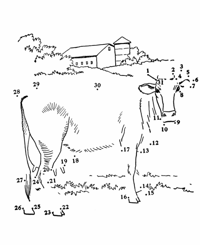 Dot to Dot coloring page 