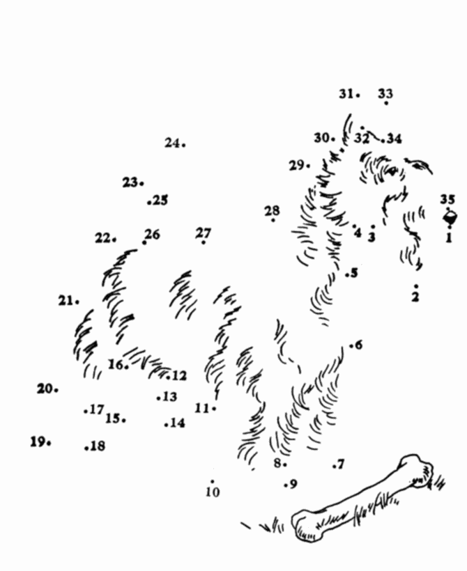 Dot to Dot coloring page 