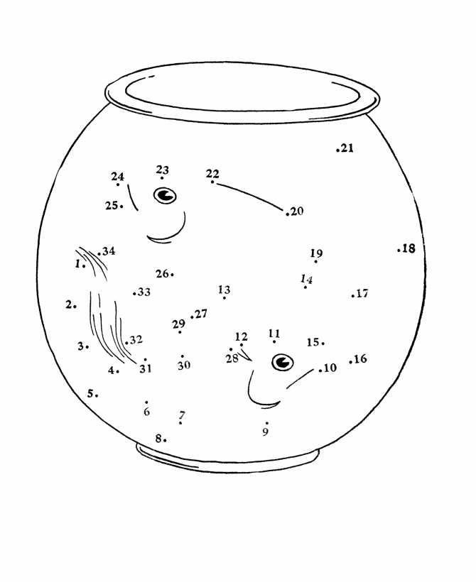 Dot to Dot coloring page 