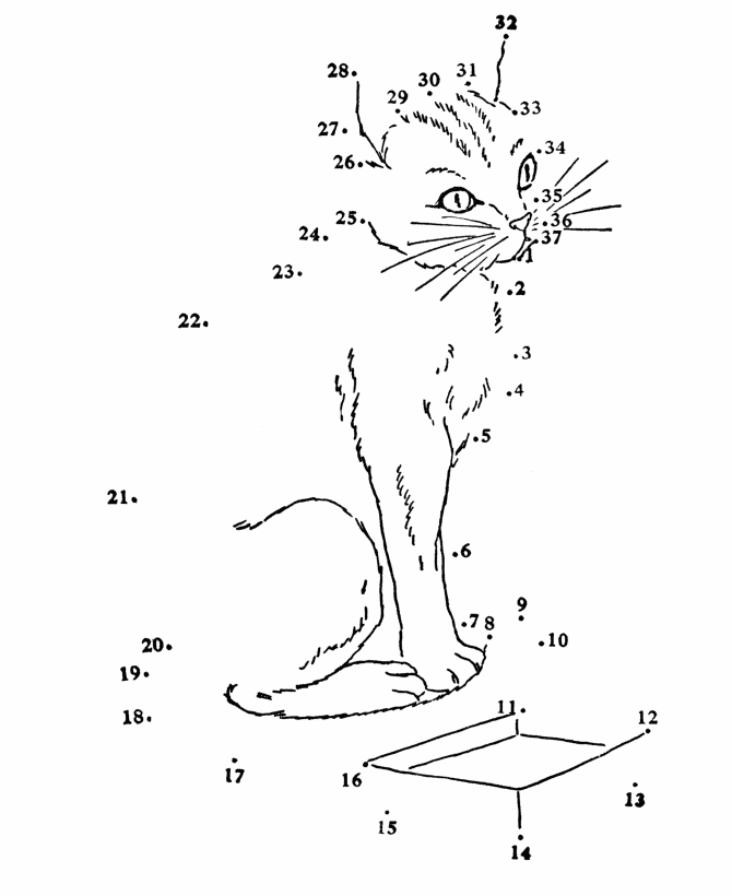 Dot to Dot coloring page 