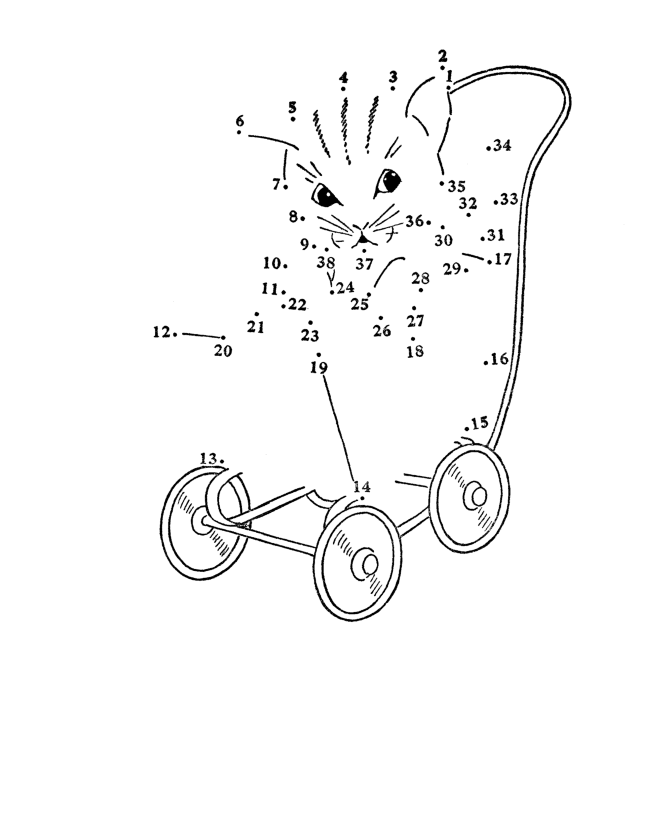 Dot to Dot coloring page 