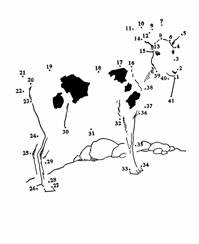 Dot to Dot coloring page 