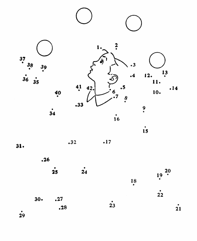 Dot to Dot coloring page 