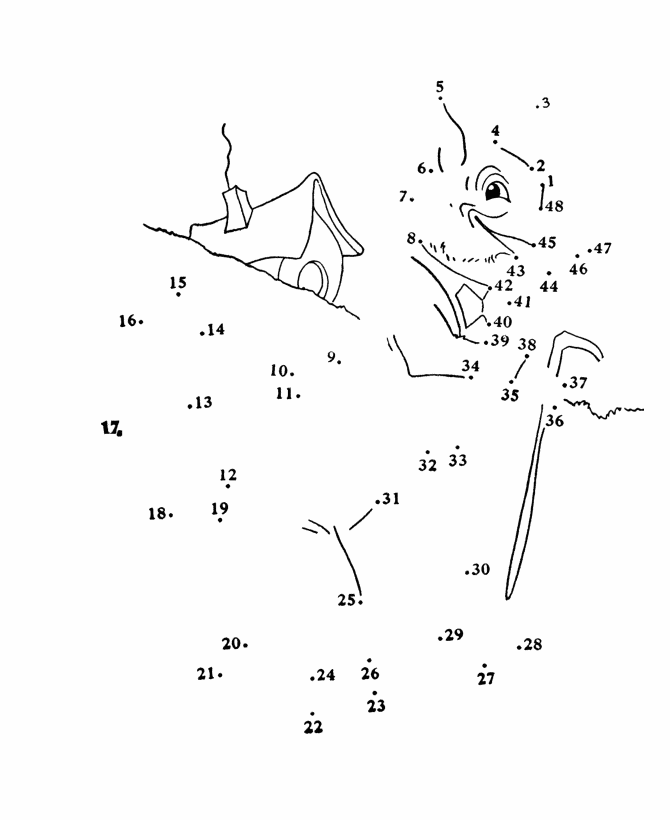 Dot to Dot coloring page 