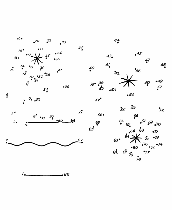 Dot to Dot coloring page 