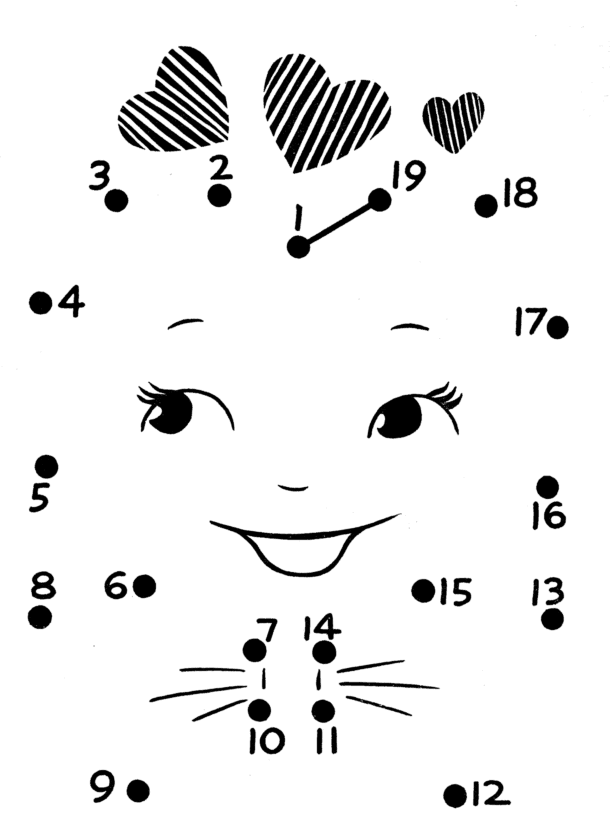 Easy Follow the Dot Activity sheet