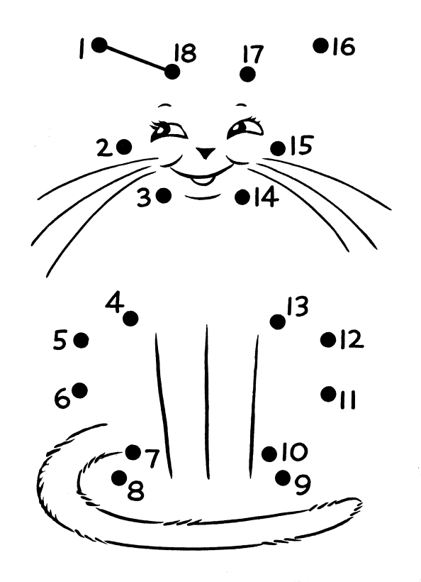 Easy Follow the Dot Activity sheet