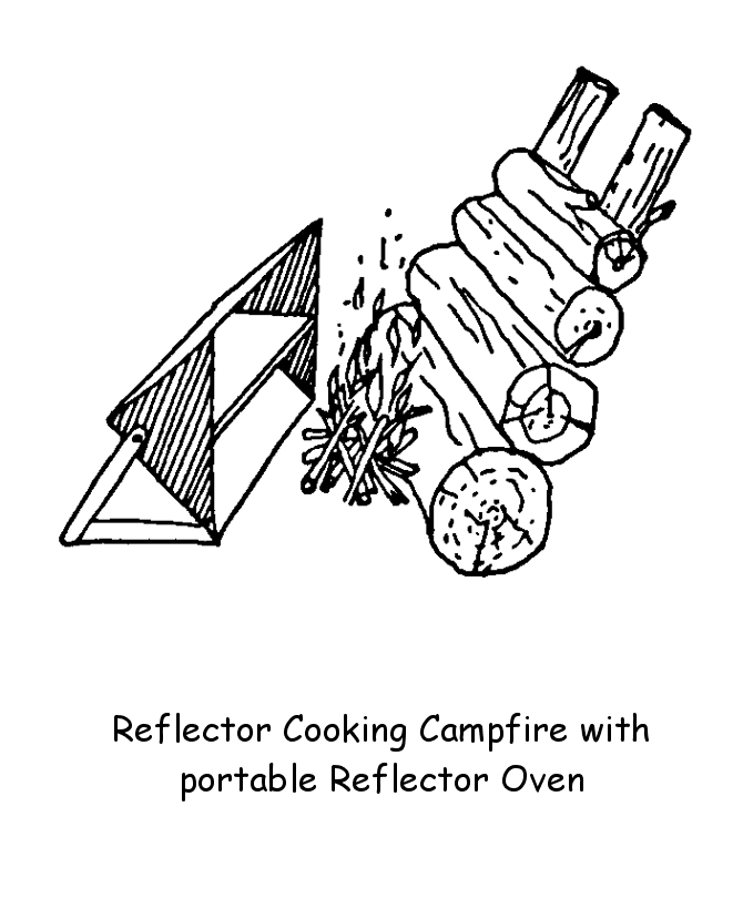 Campfire Reflector Oven