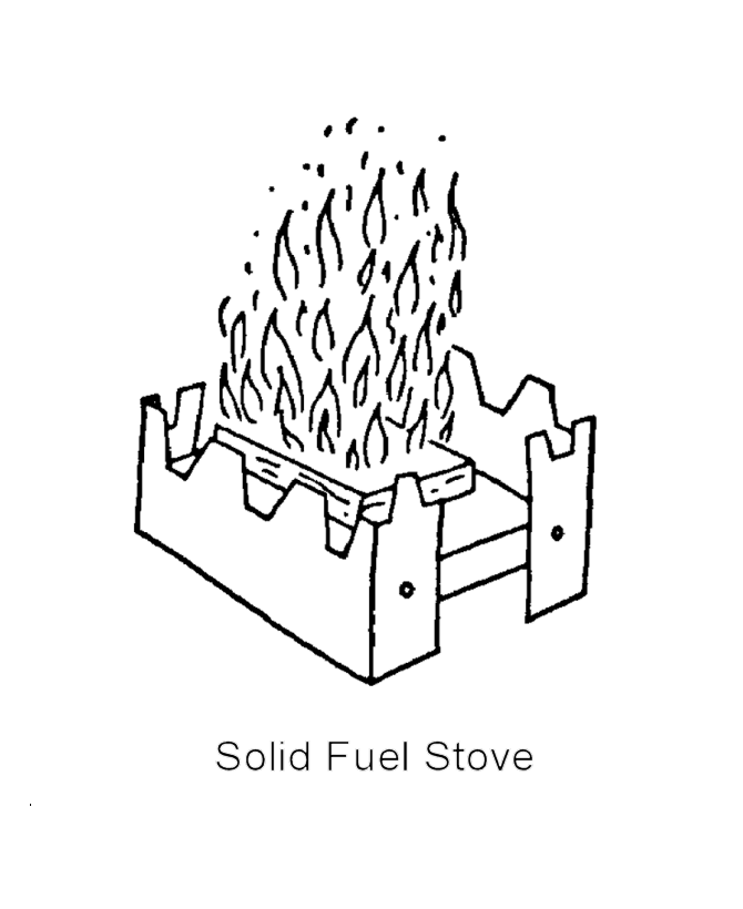 Solid Fuel Camp Stove